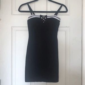 Mini strap dress